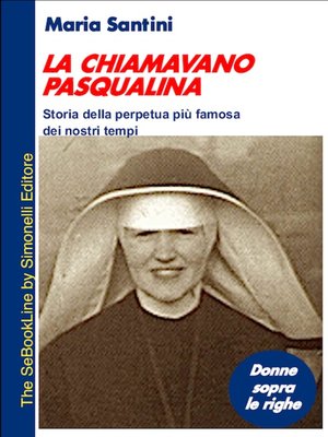 cover image of La chiamavano Pasqualina